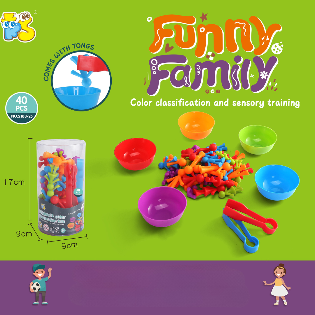 Rainbow Teddy Bears Toys™ - Educativo e creativo - Orsetti contatori arcobaleno