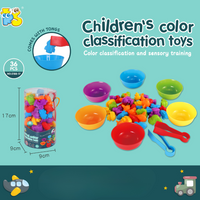 Thumbnail for Rainbow Teddy Bears Toys™ - Educativo e creativo - Orsetti contatori arcobaleno