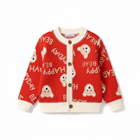 Thumbnail for CozyCardi – Morbido e caldo – Cardigan lavorato a maglia con simpatiche stampe
