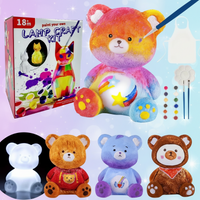 Thumbnail for MiniCrafters – Creatività e apprendimento – Set di colori per dipingere animali su lampade fai da te