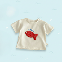 Thumbnail for LittlePatch – Cartoni animati e divertimento  – Maglietta per bambini con toppe a tema cartoni animati