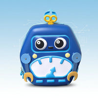 Thumbnail for MiniBot – Grintoso e pratico – Zaino per bambini con motivo robot