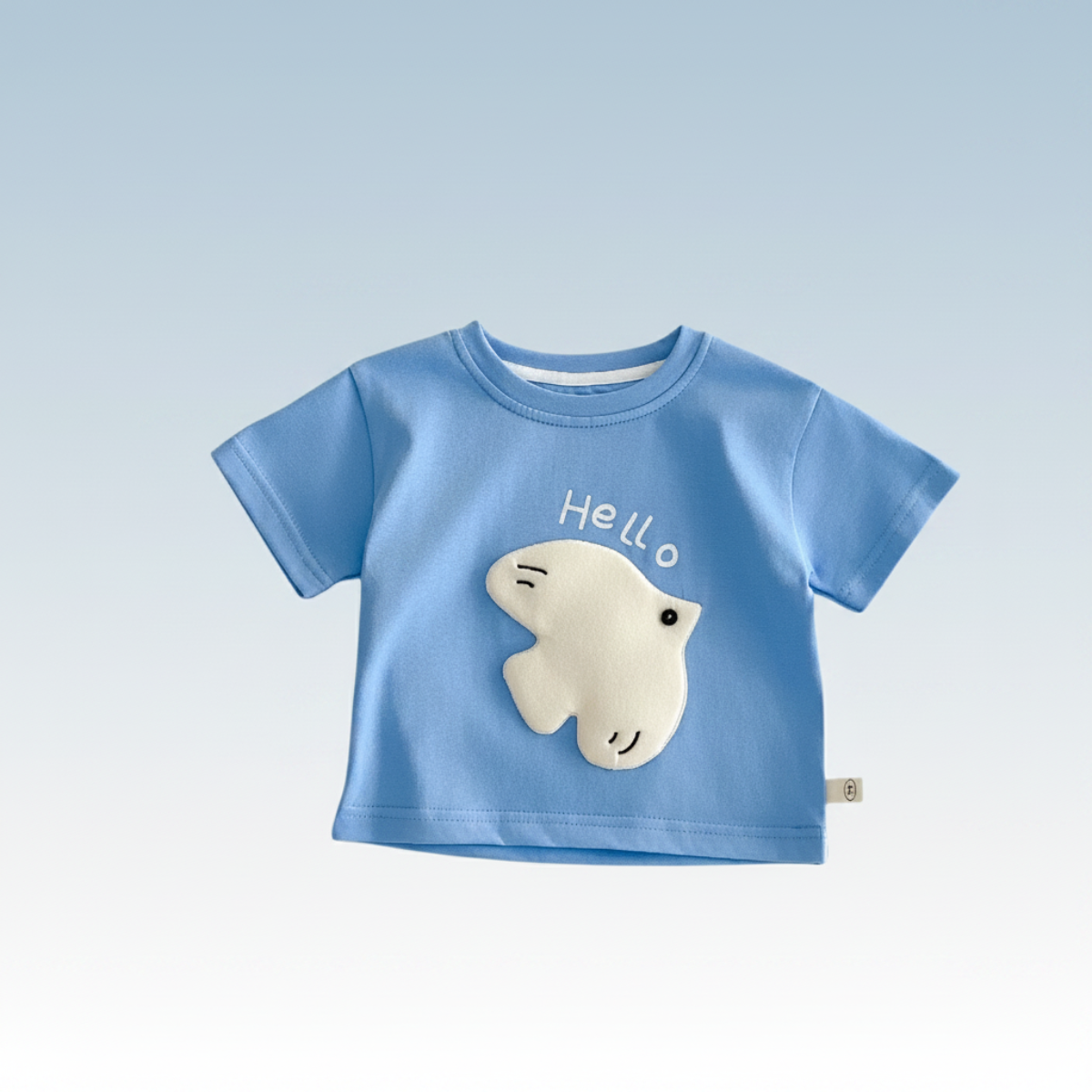 LittlePatch – Cartoni animati e divertimento  – Maglietta per bambini con toppe a tema cartoni animati