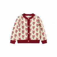 Thumbnail for CozyCardi – Morbido e caldo – Cardigan lavorato a maglia con simpatiche stampe