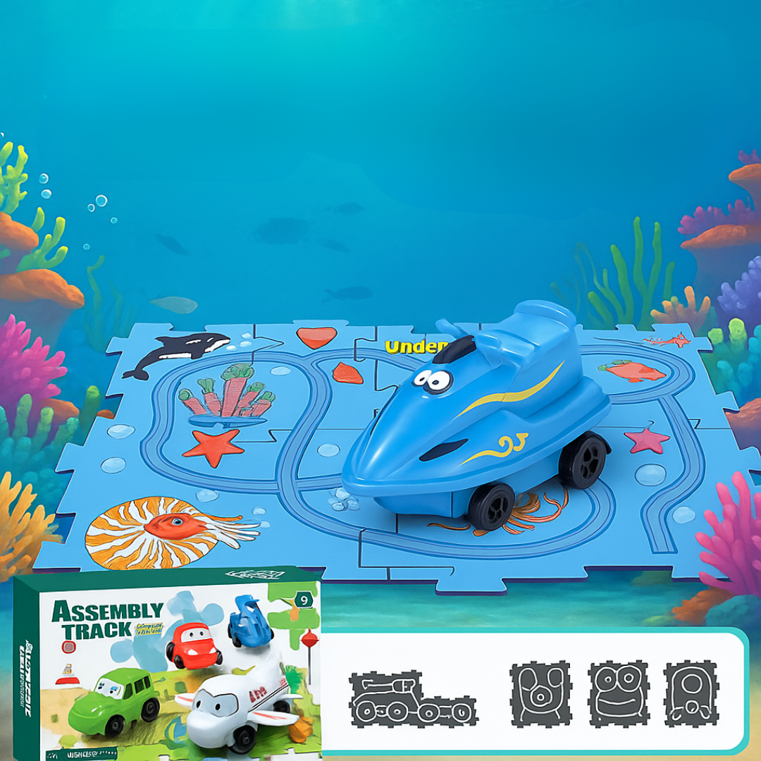 Car Track™ - Costruire e giocare - Pista per auto giocattolo
