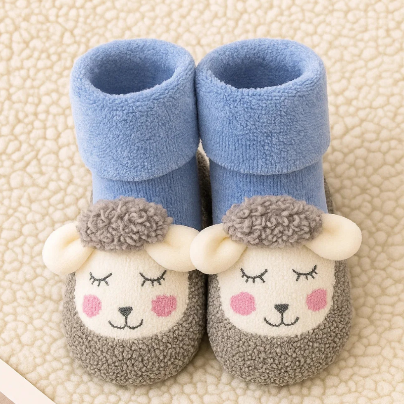 Mini Fashion™ - Calore e morbidezza - Calze antiscivolo per neonati