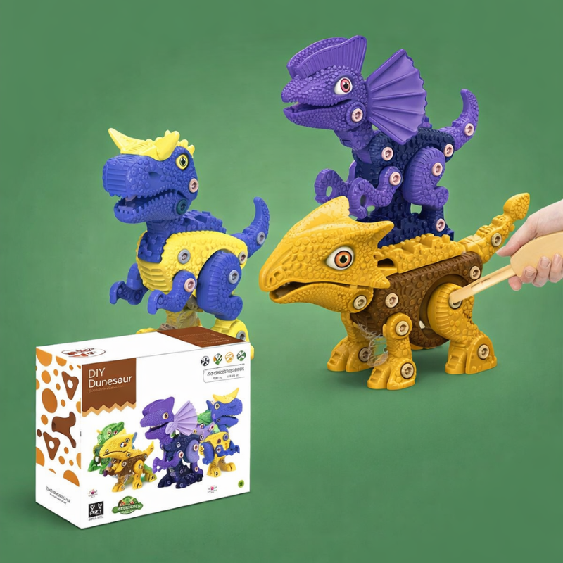 JurassicDrill – Cool & Giocoso – Set fai da te Dino
