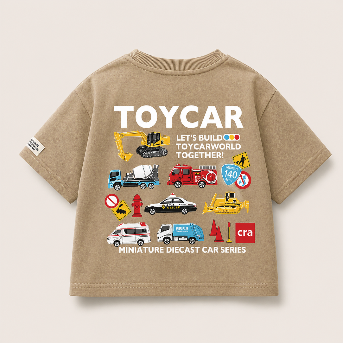 PlayCars – Abbigliamento quotidiano & Morbido – Abbigliamento per bambini con stampa di automobili