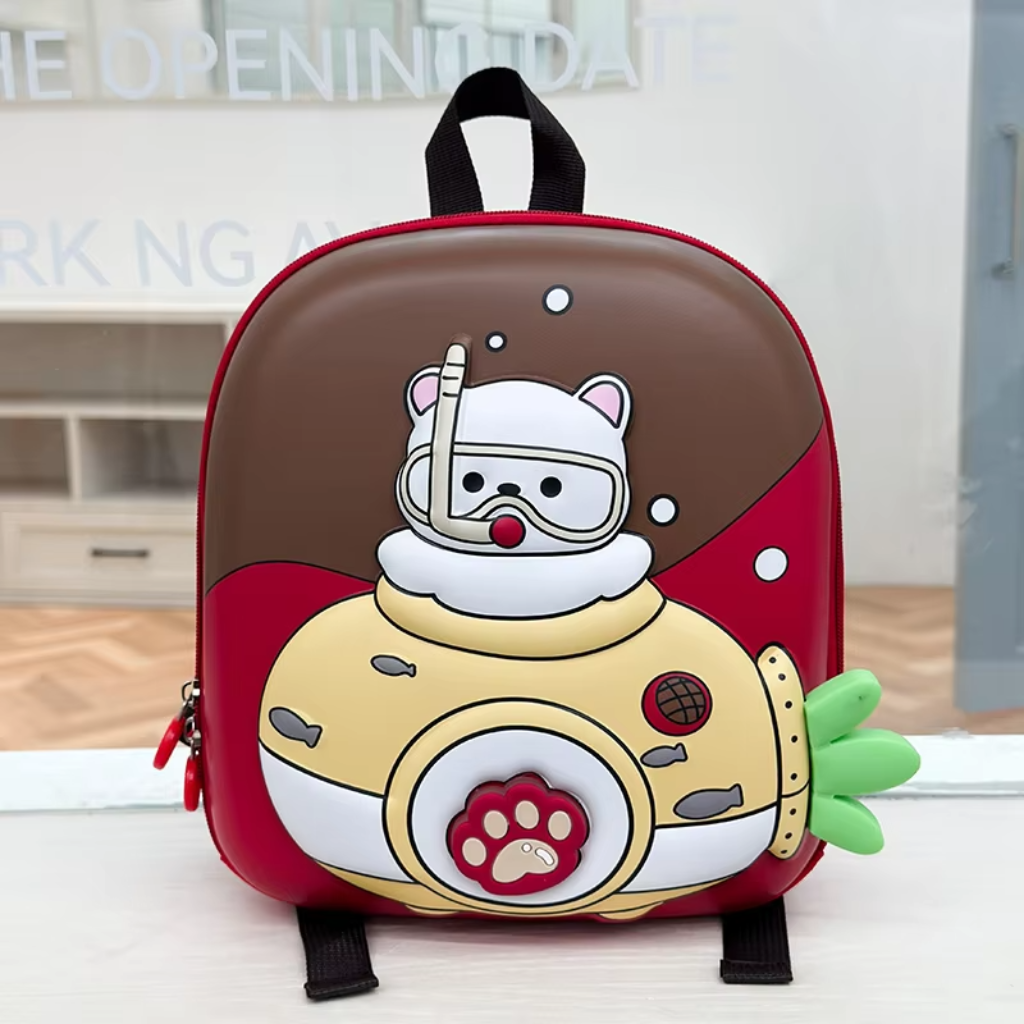 KiddoPack – Carino e pratico – Zaino per bambini con zampetta luminosa
