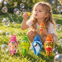 Thumbnail for BubblePals – Allegro e divertente – Mini macchina per bolle antiversamento con motivi di animaletti