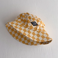 Thumbnail for Bucket Hat – Carino e protettivo – Cappellino a quadri per bambini