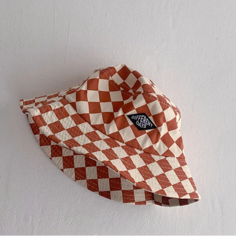 Bucket Hat – Carino e protettivo – Cappellino a quadri per bambini