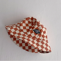 Thumbnail for Bucket Hat – Carino e protettivo – Cappellino a quadri per bambini