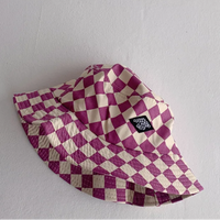 Thumbnail for Bucket Hat – Carino e protettivo – Cappellino a quadri per bambini