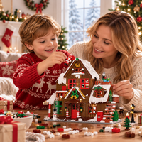 Thumbnail for ChristmasHome – Festoso e creativo – Kit di costruzione “Casetta di Natale”