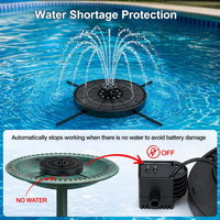Thumbnail for Solar LED Fountain Toy – Divertente e interattivo – Fontana giocattolo ad acqua