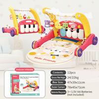 Thumbnail for Step & Play – Interattivo e sicuro – 3 in 1 Walker & Baby Gym