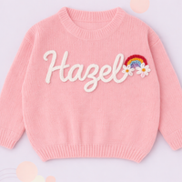 Thumbnail for TinyStitch – Maglione personalizzato con nome per bambini