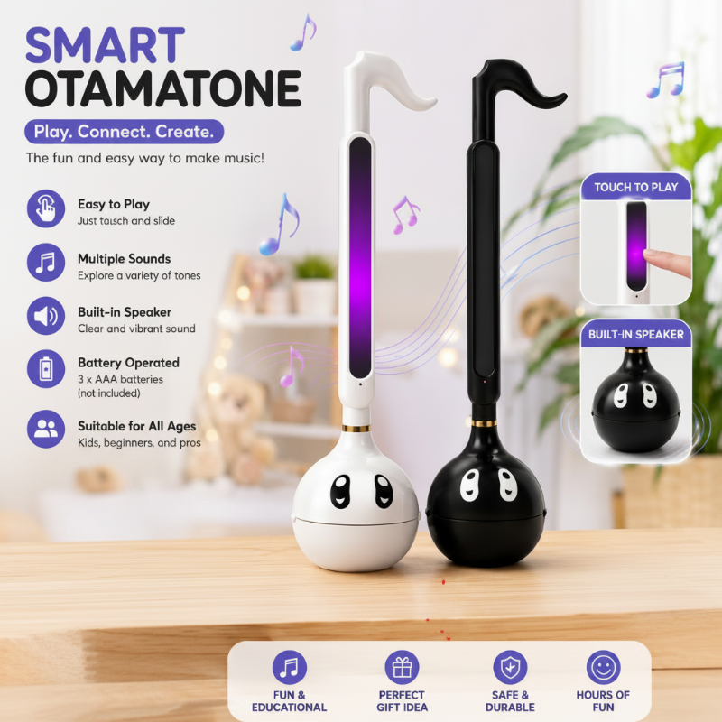 Otomatone Synthesizer Toy – Musica e interattività – Sassofono giocattolo