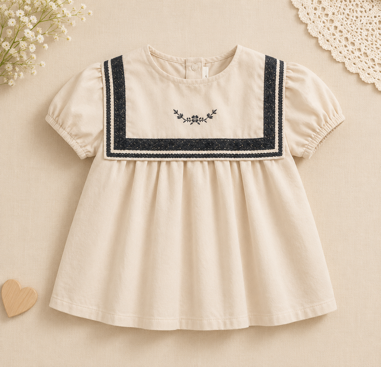 Girls Summer Fashion Top – Leggero e comodo – Top vintage da bambina