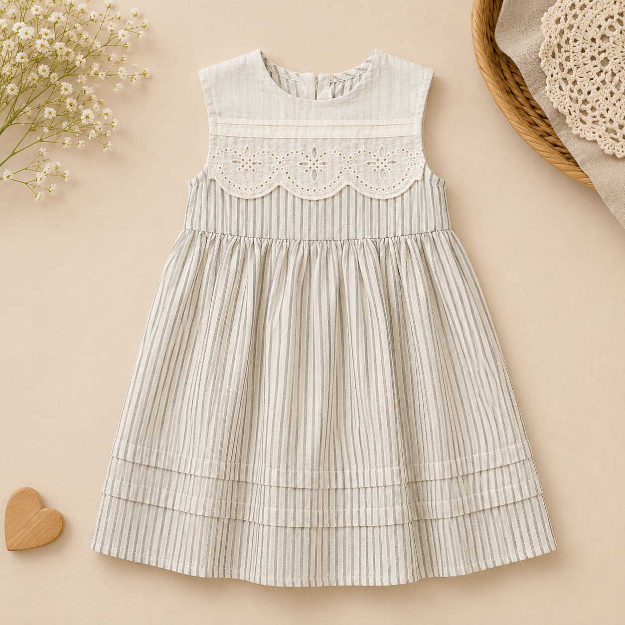 Lace Stitching Dress – Eleganza e comfort – Pizzo e ricami