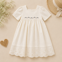 Thumbnail for Lace Stitching Dress – Eleganza e comfort – Pizzo e ricami