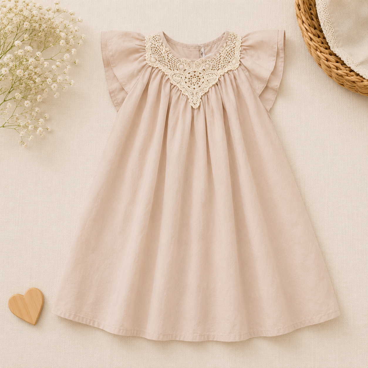 Lace Stitching Dress – Eleganza e comfort – Pizzo e ricami