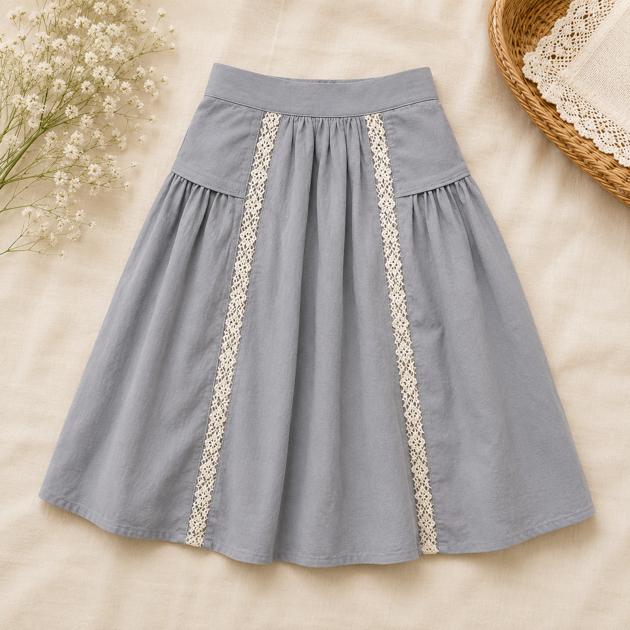 Chic Skirt & Wide Leg Pants – Eleganza e comfort – Abbigliamento per bambini