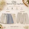 Chic Skirt & Wide Leg Pants – Eleganza e comfort – Abbigliamento per bambini