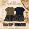 Plaid Patchwork Dress – Alla moda e leggera – Abito a quadri