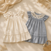 Princess Dress – Elegante e comoda – Abito con collo ricamato