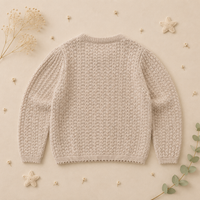 Thumbnail for Buttoned Cardigan – Morbido e confortevole – Cardigan lavorato a maglia per bambini