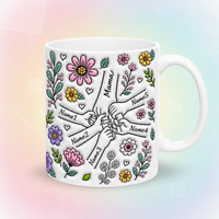 Thumbnail for Personalized Kids Name Mug – Regalo unico per la Festa della Mamma – Tazza personalizzata