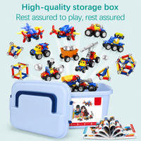 Thumbnail for Magnetic Cars™ – Divertimento con le costruzioni magnetiche - Set di giocattoli con veicoli magnetici