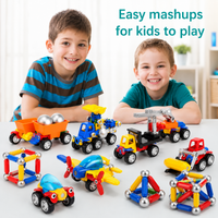 Thumbnail for Magnetic Cars™ – Divertimento con le costruzioni magnetiche - Set di giocattoli con veicoli magnetici