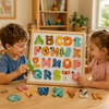 Magnetic Alphabet – Imparare e giocare – Set di lettere magnetiche