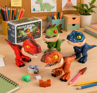 Thumbnail for Dinosaur Stationery Toy – Creativo e didattico – Set da scrivania 5 in 1