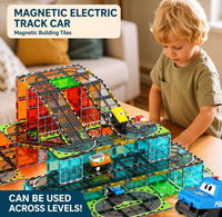 Thumbnail for Magnetic Road Blocks – Creativo e istruttivo – Kit di costruzione «Strade magnetiche»