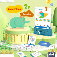 Thumbnail for Montessori Shape Matching Game – Logica e concentrazione – Gioco da tavolo con puzzle