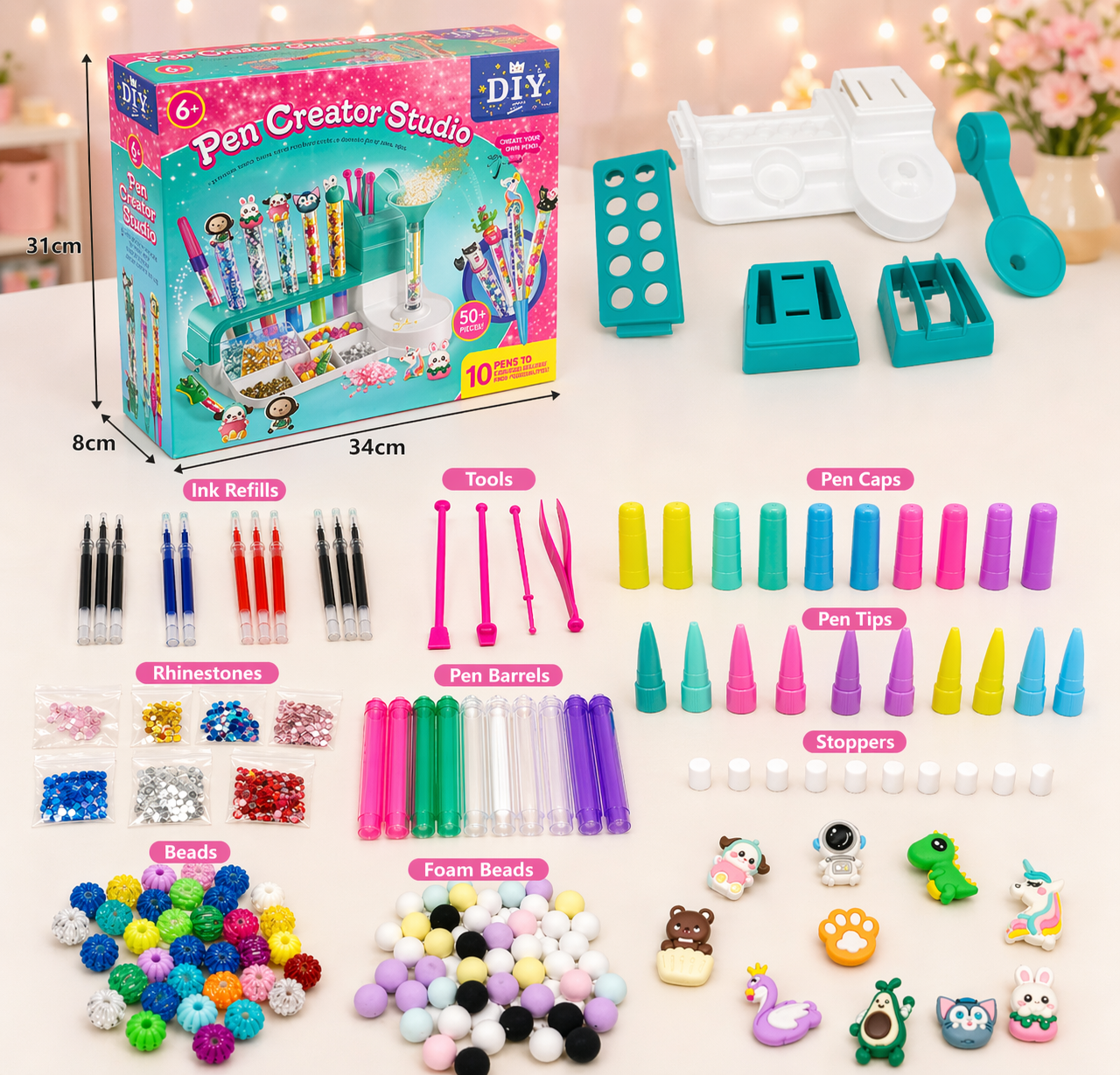 DIY Sand Art Pen – Creativo e istruttivo – Set di gioco Pen Creator