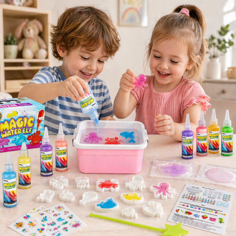 Magic Gel Water Beads – Creativo e sensoriale – Set di giochi per modellare l'acqua