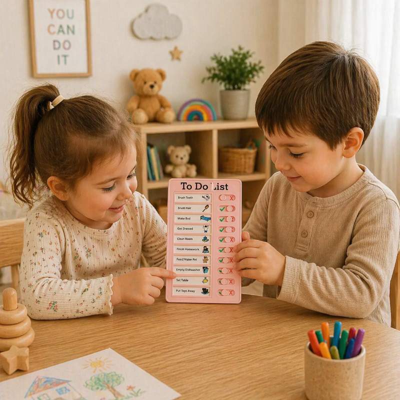 Kids Chore Chart – Organizzazione e autonomia – Bacheca delle cose da fare