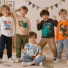 Kids Dinosaur Sweatshirt – Comfort e stile – Maglione per bambini Dino