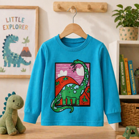 Thumbnail for Kids Dinosaur Sweatshirt – Comfort e stile – Maglione per bambini Dino