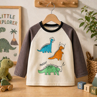 Thumbnail for Kids Dinosaur Sweatshirt – Comfort e stile – Maglione per bambini Dino