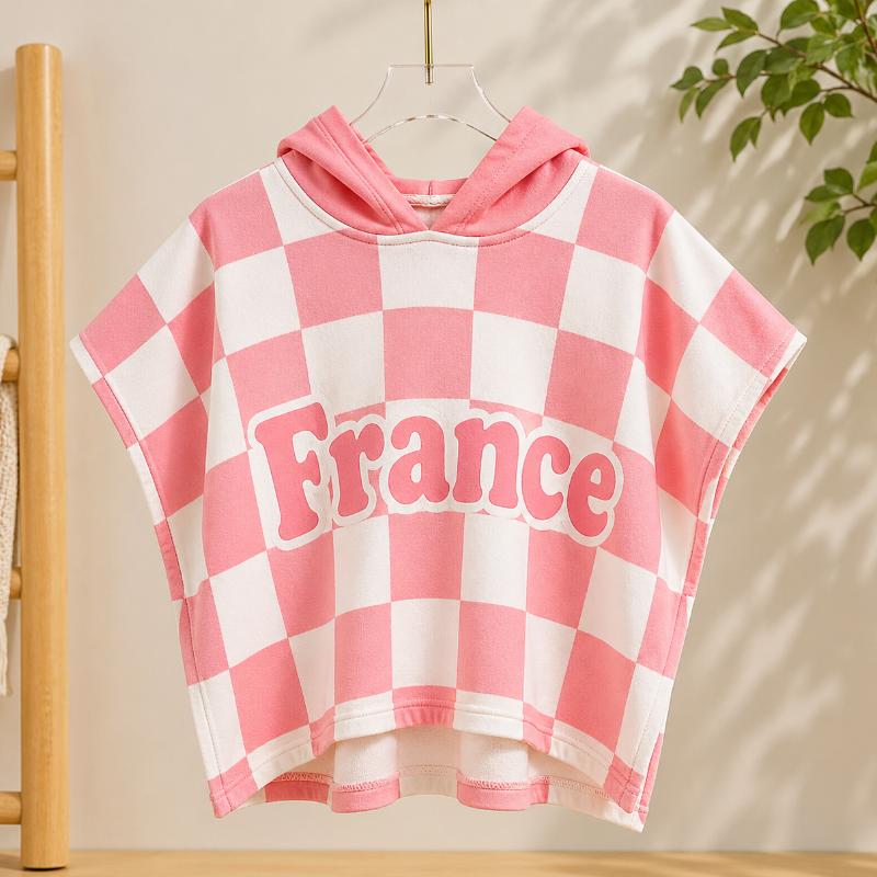 Personalized Hooded Towel – Morbido e unico – Accappatoio da bagno personalizzato per bambini