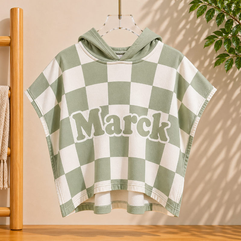 Personalized Hooded Towel – Morbido e unico – Accappatoio da bagno personalizzato per bambini