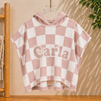 Thumbnail for Personalized Hooded Towel – Morbido e unico – Accappatoio da bagno personalizzato per bambini