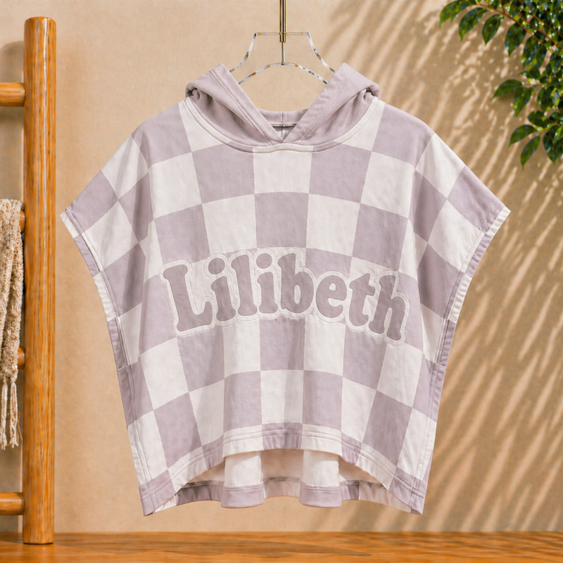 Personalized Hooded Towel – Morbido e unico – Accappatoio da bagno personalizzato per bambini