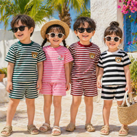 Thumbnail for Kids Stripe Outfit – Tendenza e comfort – Outfit estivo per bambini